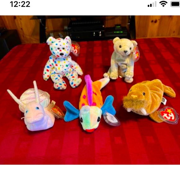 Ty Other - TY (1999) - 5 Beanie Babies Collected (New) Lot